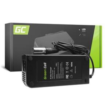 Green Cell® Nabíječka E-Bike  54,6V 4A pro 48V Li-Ion baterii XLR 3 pinová zástrčka EU
