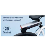 PLATINET E-BIKE BOOSTER, ELEKTRICKÝ POHON PRO KOLO, 200W, 25 KM/H, DOJEZD 50 KM, S APLIKACÍ