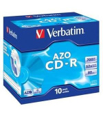 VERBATIM CD-R AZO 700MB, 52x, jewel case 1 ks