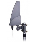 EVOLVEO Shark, aktivní venkovní anténa DAB+/DVB-T2, filtr LTE,4G,5G