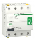 Proudový chránič iID, 4P, 40A, 30mA, typ B EV