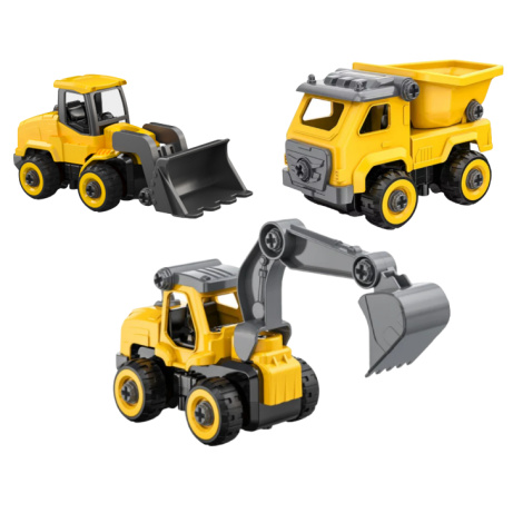 Set 2+1 zdarma - RC nakladač, sklápěč a bagr 1/26