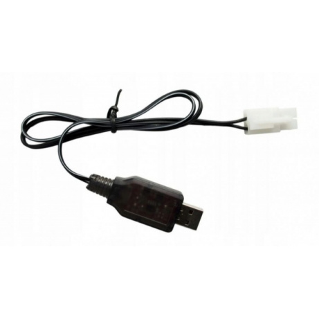 Nabíječka USB NiCd / NiMh 9.6V 250mA Velká Tamiya