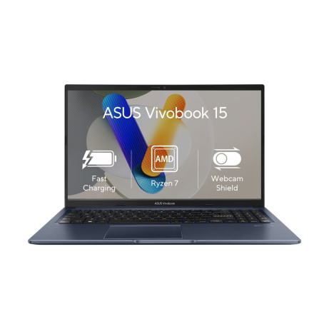 ASUS Vivobook 15/M1502YA-NJ699W/R7-5825U/15,6"/FHD/16GB/512GB SSD/AMD int/W11H/Blue/2R