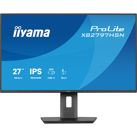 iiyama ProLite/XB2797HSN-B1/27"/IPS/FHD/120Hz/1ms/Černá/5R