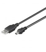 PremiumCord Kabel mini USB 2.0, A-B, 5pinů, 3m