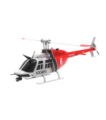 RC vrtulník C138 Bell206 červený