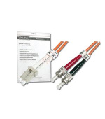 Digitus Fiber Optic Patch Cable, LC to ST,Multimode 50/125 µ, Duplex Length 5m