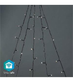 Nedis WIFILXT11W200 SmartLife světelný řetěz | Strom | Wi-Fi | Teplá Bílá | 200 LED's | 5 x 4 m | Android/IOS