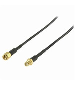 Nedis CSGL02010BK30 - Anténní Kabel | SMA Zástrčka - SMA Zásuvka | 3 m | Černá barva