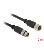 Navilock Extensions cable M8 male > M8 female waterproof 5 m for M8 GNSS receiver
