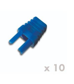 DATACOM Manžetka pro plug RJ45  modrá  (10ks)