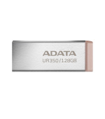 ADATA UR350/128GB/USB 3.2/USB-A/Hnědá