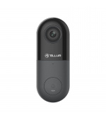 Tellur Video DoorBell WiFi, 1080P, PIR, Wired, Black
