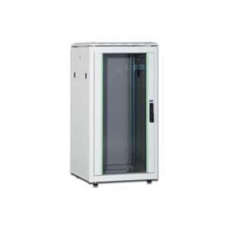 DIGITUS Síťový stojan 26U, Unique Series 1342x800x800 mm, barva šedá (RAL 7035)