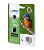 EPSON cartridge T1598 matte black (ledňáček)