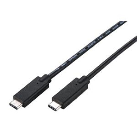 C-TECH Kabel USB 3.2, Type-C (CM/CM), PD 100W, 20Gbps, 2m, černý