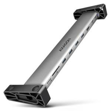AXAGON HMC-10HLS, USB 5Gbps hub, 4x USB-A, USB-C, HDMI 4k/60Hz, PD 100W, kabel USB-C 25cm
