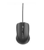 GEMBIRD MUS-4B-01 optická myš, 1200 DPI, USB, černá, délka kabelu 1,35 m