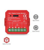 Nedis ZBCSN10RD - SmartLife Spínač Zigbee 3.0 | 1000 W | Připojení terminálu | Aplikace ke stažení pro: Android™ / IOS