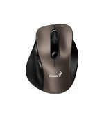 Genius Ergo 9000S/Ergonomická/Optická/Pro praváky/2 400 DPI/USB+BT/Champagne Titanium