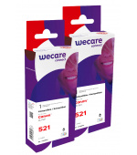 WECARE ARMOR sada ink kompatibilní s CANON CLI521BK 2x10,5ml,černá,CLI-521 BK