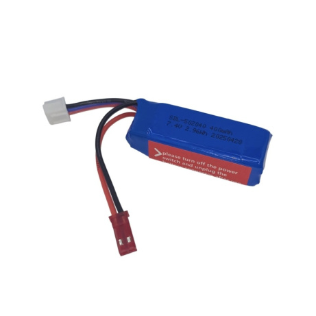 Akumulátor Li-Po 7.4V 400 mAh JST konektor