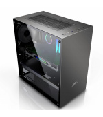 EVOLVEO M4/Micro ATX/Transpar./Černá