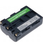 Baterie T6 Power Sony NP-FM500H,  NP-FM55H, 1600mAh, 11.5Wh, šedá