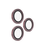 ZAGG Ochranná čočka pro Apple iPhone 17 Pro/Pro Max/16 Pro/Pro Max/15 Pro/Pro Max - růžová třpytka