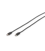 Digitus USB Type-C connection cable, type C to C M/M, 1.0m, High-Speed, bl