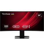 Viewsonic VG3419C 34" Curved Panel VA UWQHD/3440x1440/4000:1/3,5ms/HDMI/DP/USB-C/USB-A,B/LAN/VESA/Repro