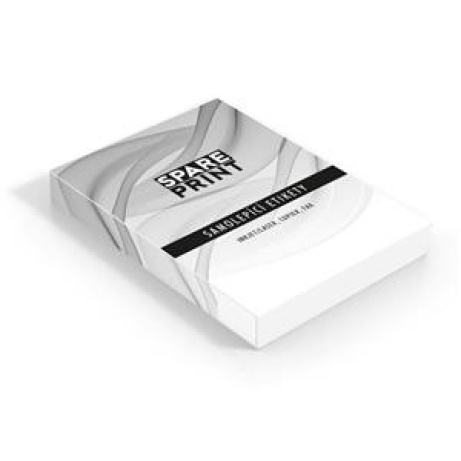 SPARE PRINT PREMIUM Samolepicí etikety bílé, 100 archů A4 v krabici (1arch/24x etiketa 70x36mm)