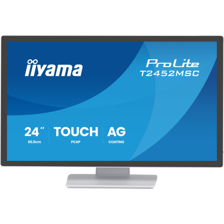 24" LCD iiyama T2452MSC-W1AG-IPS,FHD,10P