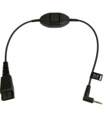 Jabra Cord, QD-Jack 2,5mm, 0,3m, straight
