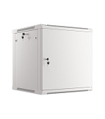 LANBERG RACKOVÁ SKŘÍŇ 19" NÁSTĚNNÁ 12U/600X600 PRO VLASTNÍ MONTÁŽ S KOVOVÝMI DVEŘMI ŠEDÁ