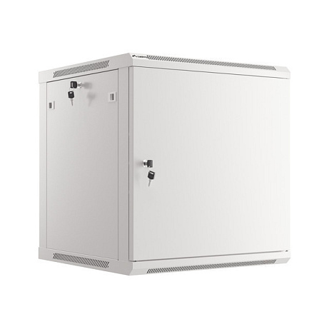 LANBERG RACKOVÁ SKŘÍŇ 19" NÁSTĚNNÁ 12U/600X600 PRO VLASTNÍ MONTÁŽ S KOVOVÝMI DVEŘMI ŠEDÁ