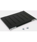 19"police H4 perforovaná 1U/750mm, max.150kg