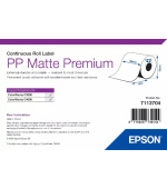 PP Matte Label Premium, Cont Roll, 105mm x 29m