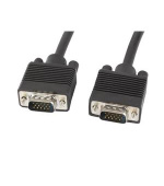 LANBERG VGA M / M kabel 5m, dvojité stínění, černý