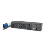 APC Rack PDU, Metered, 2U, 32A, 230V, IEC309 32A 2P+E -> (12) C13S & (4) C19