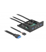Delock 3.5” USB 3.2 Gen 1 přední panel 2 x USB Typ-A + HD-Audio