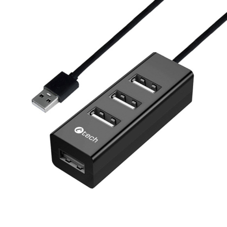 HUB USB C-tech UHB-U2, 4x USB 2.0