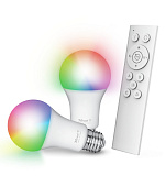 TRUST WIFI Bulb Starter Set 2 Smart RGB Bulbs + Remote