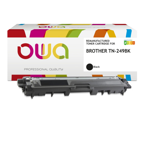 OWA Armor toner kompatibilní s Brother TN-249BK, 4500st, černá/black