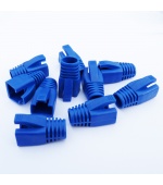 DATACOM krytka pro RJ45 (CAT6A,CAT7) modrý (10ks)