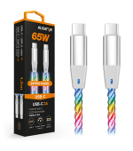 ALIGATOR Datový kabel LIGHT 3A, 65W USB-C/USB-C 1,2m