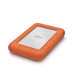 LACIE RUGGED Secure 2TB 2.5inch USB-C USB3.1 Drop crush and rain resistant for all terrain use orange