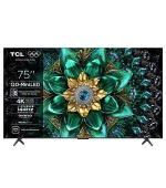 TCL 75Q6C SMART TV 75" QLED/4K UHD/Mini LED/144Hz/4xHDMI/USB/LAN/GoogleTV