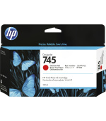 HP 745 inkoustová náplň chrom. červená, F9K00A